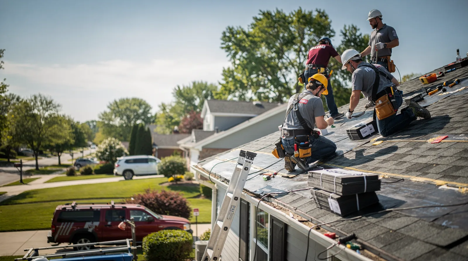 Roof Repair in Grayville, IL around you
